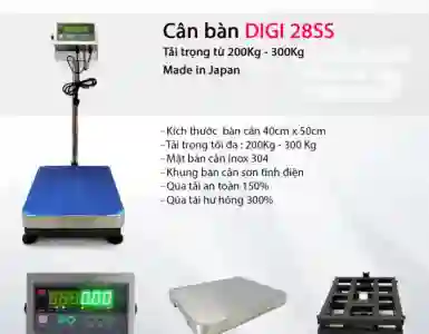 Cân bàn điện tử DI28SS - Hiệu suất và độ chính xác vượt trội