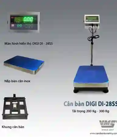 Cân bàn điện tử 100Kg Digi 28SS