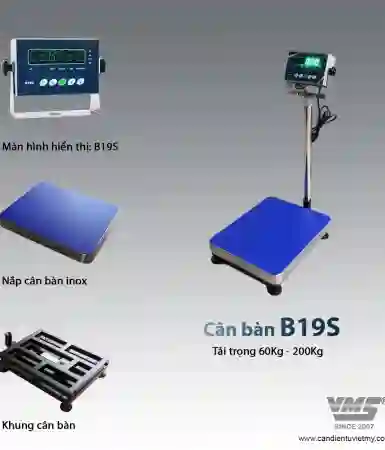 Cân bàn điện tử 100Kg B19s