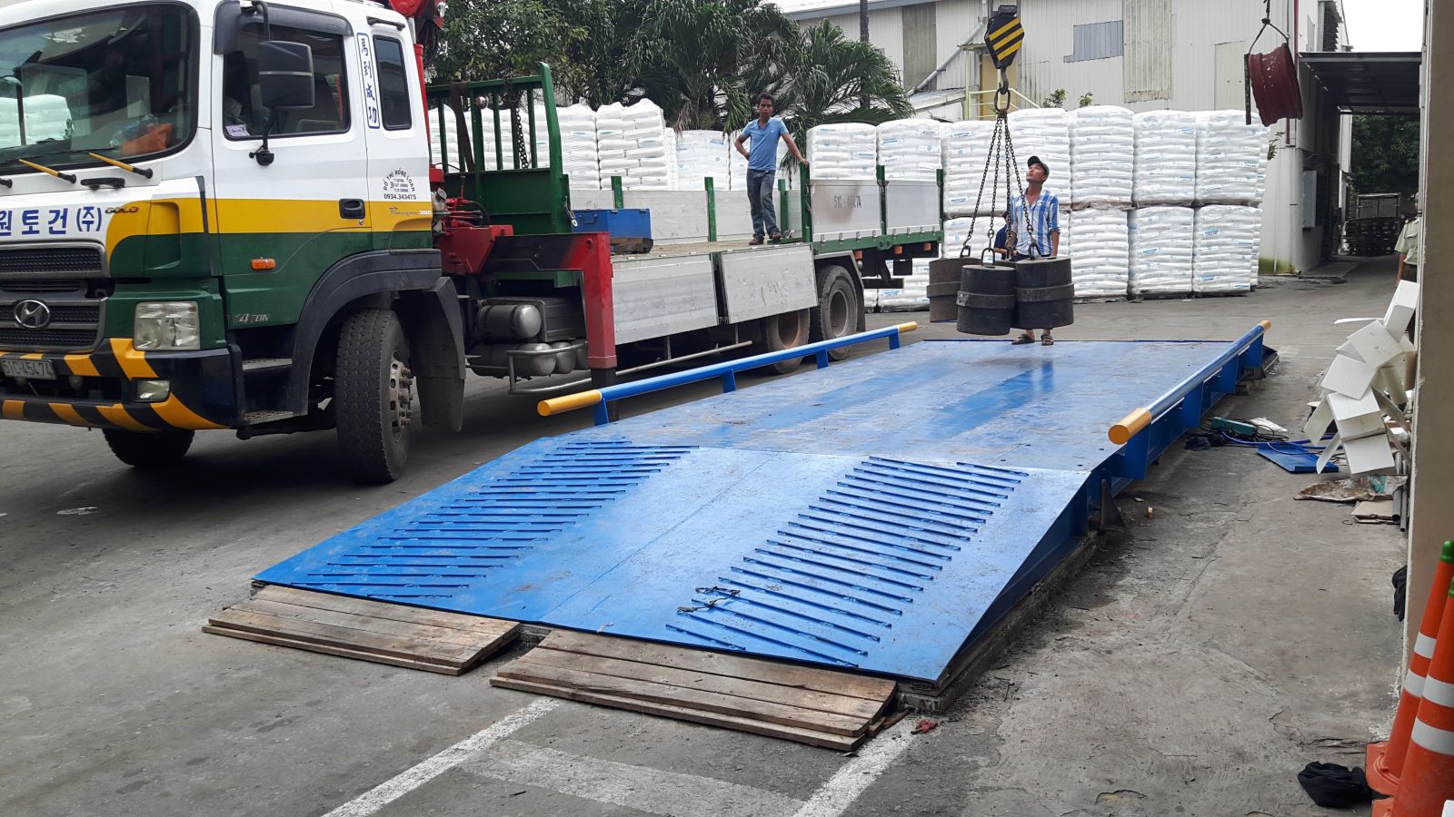 Cân xe tải 20 tấn