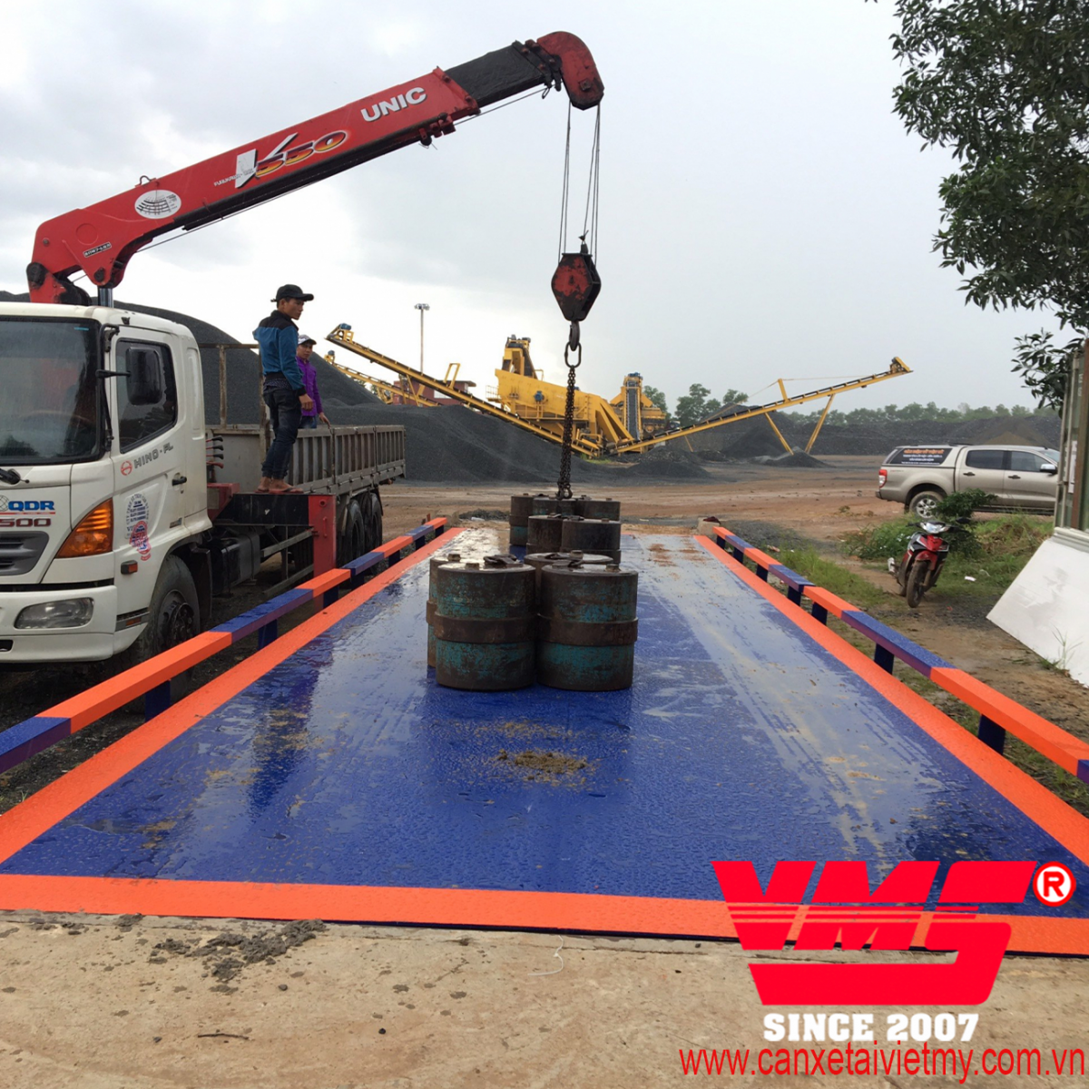Cân xe tải 40 tấn
