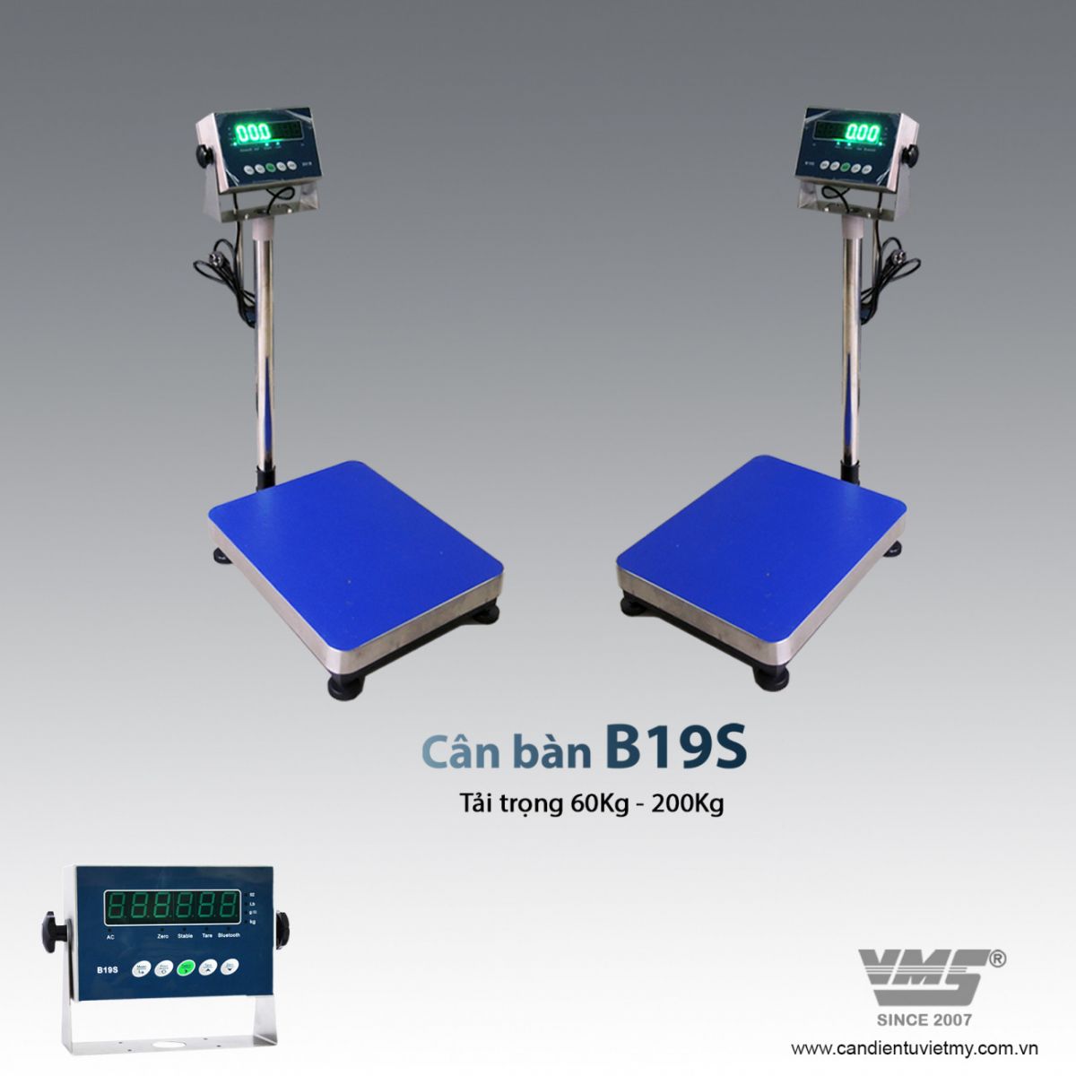 Cân bàn điện tử B19S