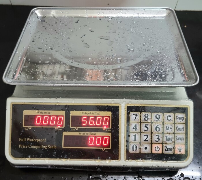 giá cân điện tử tính tiền