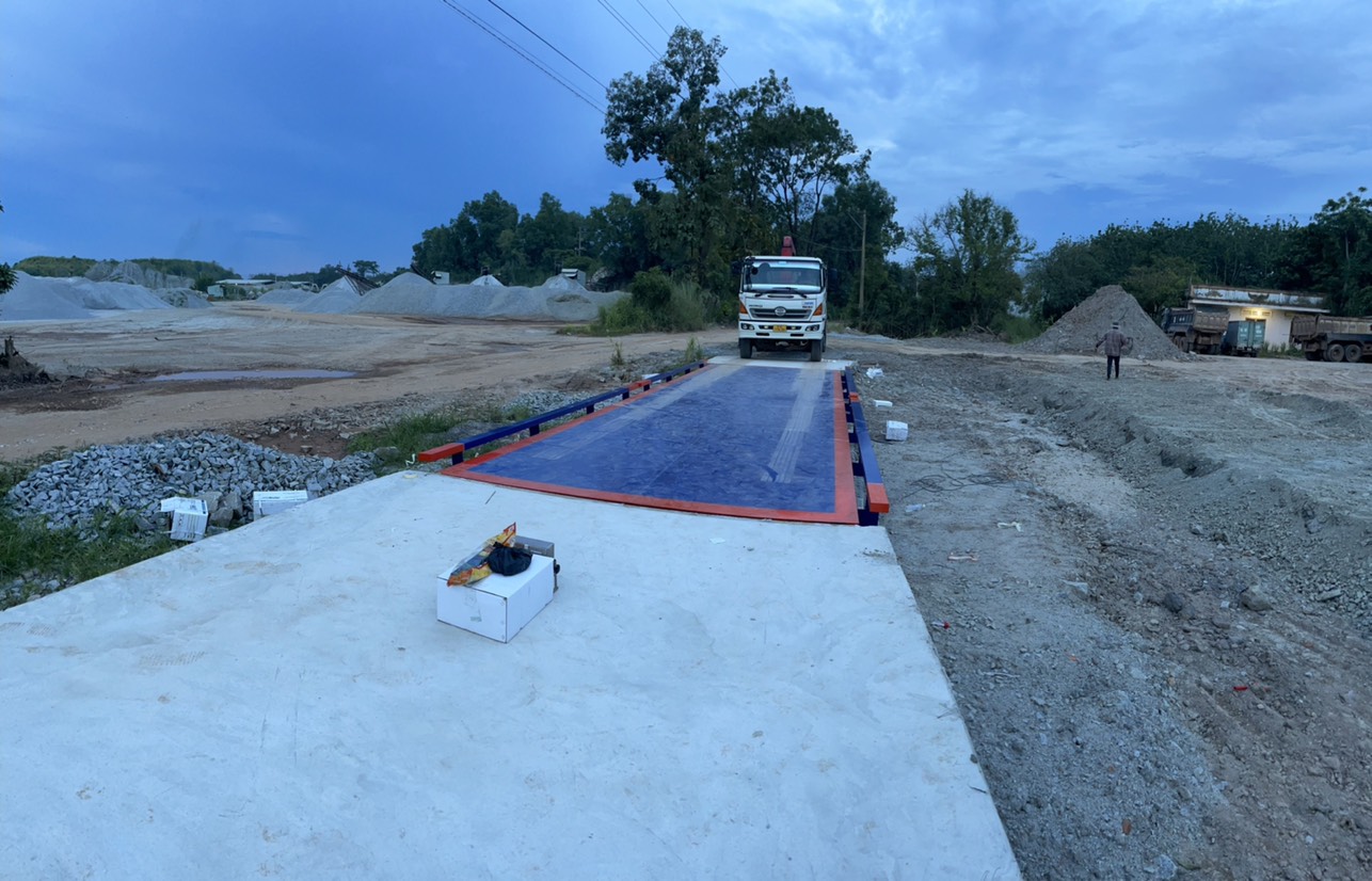 Trạm cân xe tải điện tử