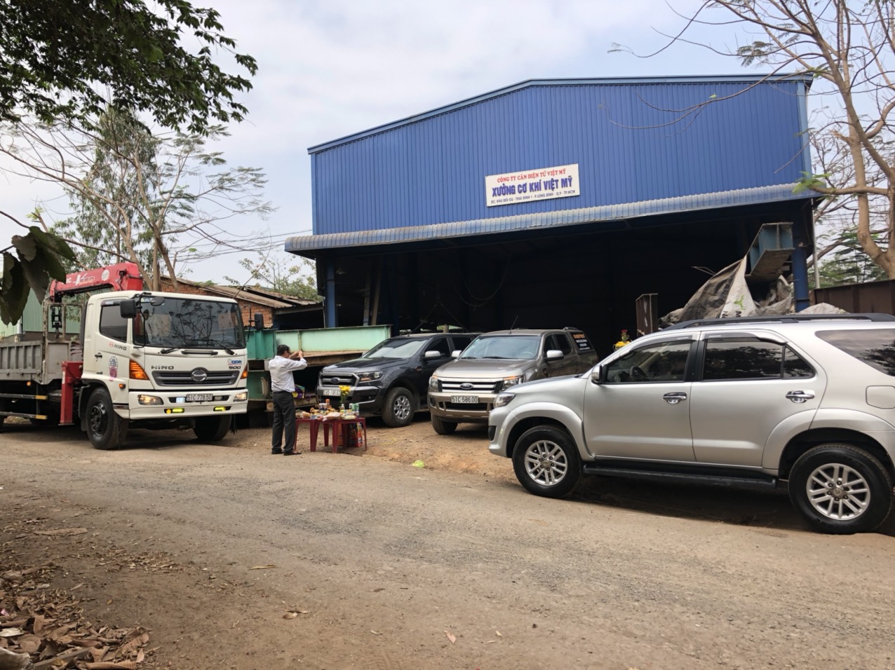 cân xe tải xách tay