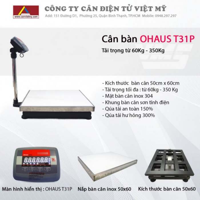 cân điện tử ohaus 