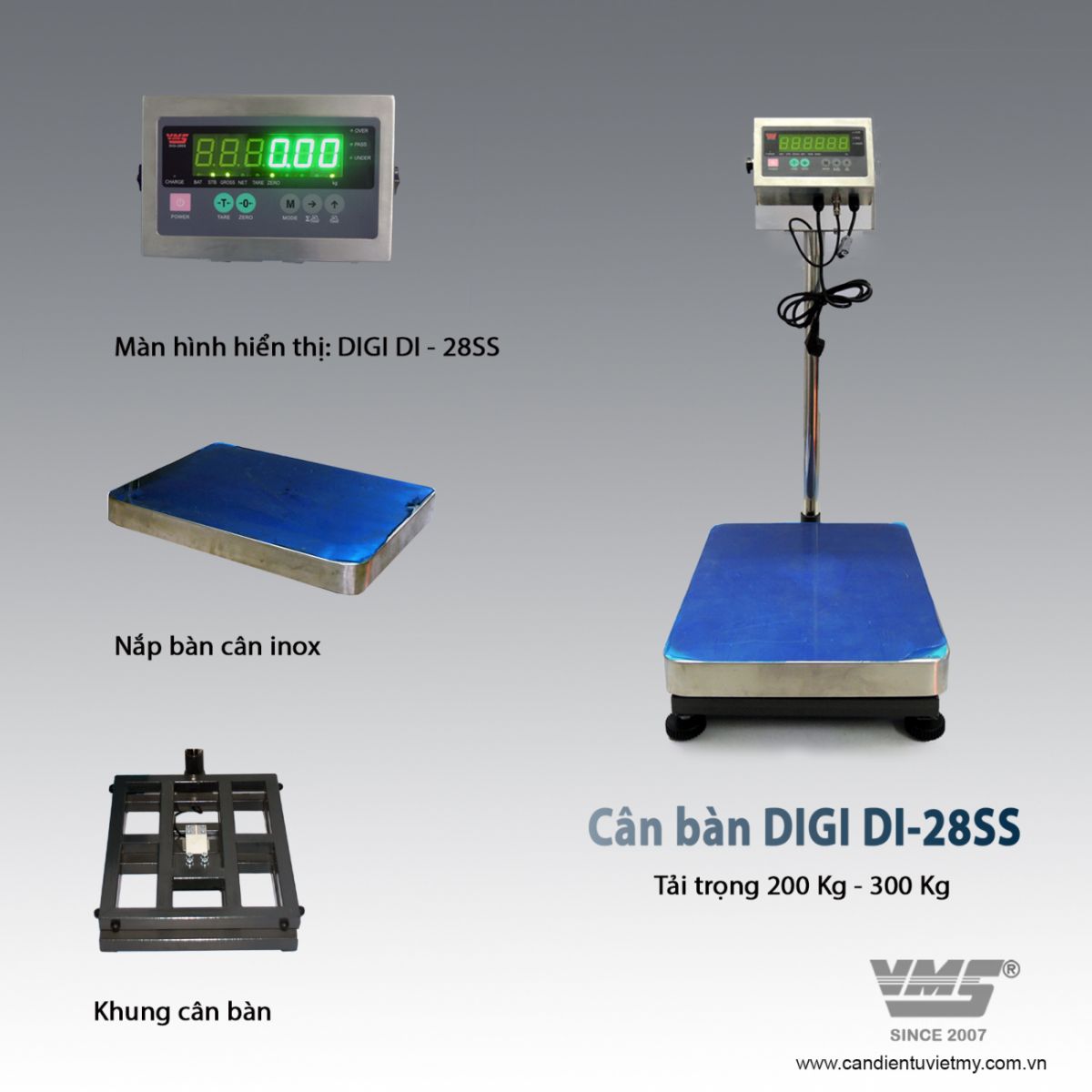Cân bàn điện tử DIGI 28SS